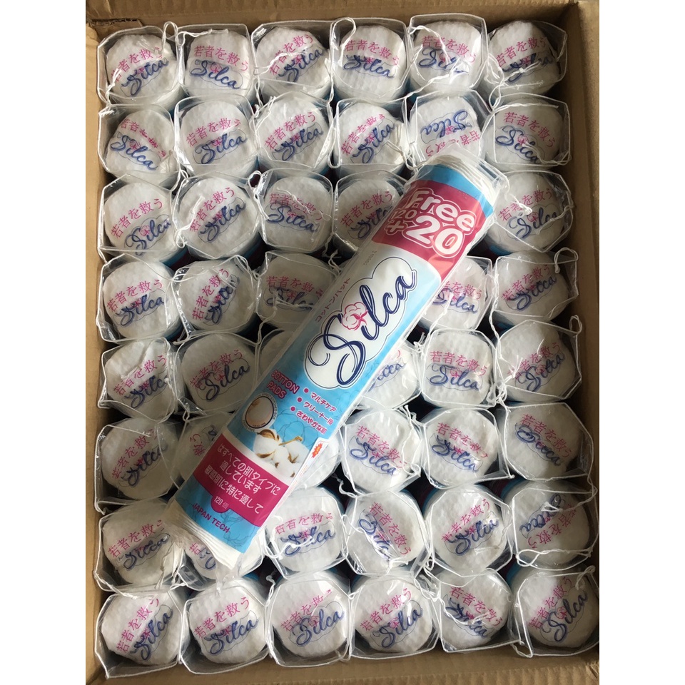 SỈ 10 bông tẩy trang clica 140 miếng