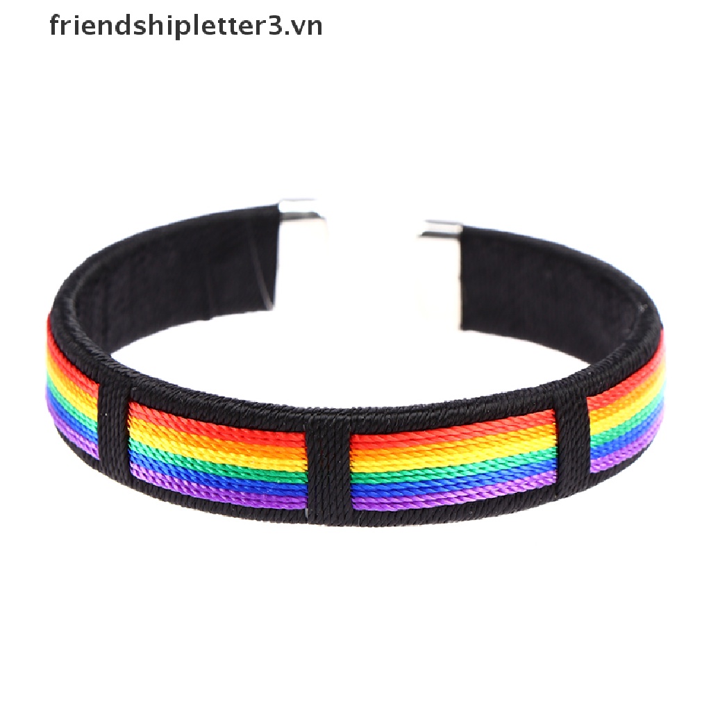 Vòng Tay Hở Cầu Vồng Dễ Thương
