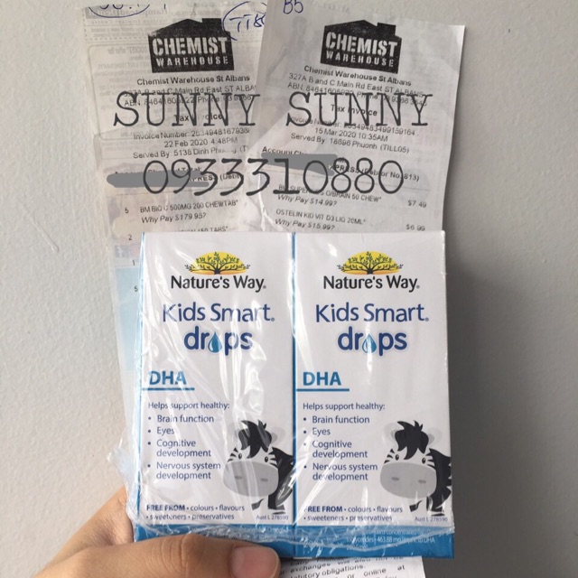DHA Drop Nature’s way 20ml.