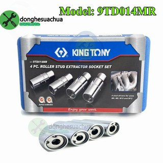 Bộ cảo cốt ren Kingtony 9TD014MR đầu tuýp M6-M8-M10-M12