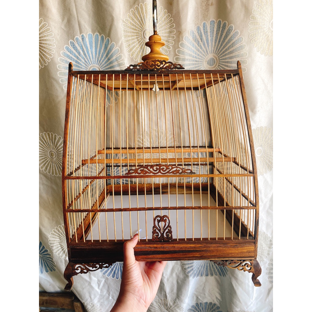 LỒNG CHÀO MÀO THÁI ĐẤU - GỖ MUỒNG