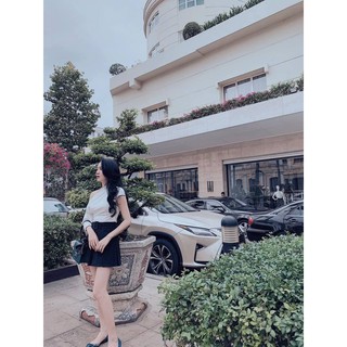 Áo Kiểu Tay Lệch 1 Bên (TRẮNG)