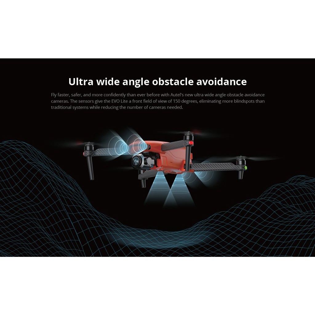 Combo Flycam Autel Evo Lite plus - Cảm biến va chạm 3 chiều - Max 12km - Chính hãng