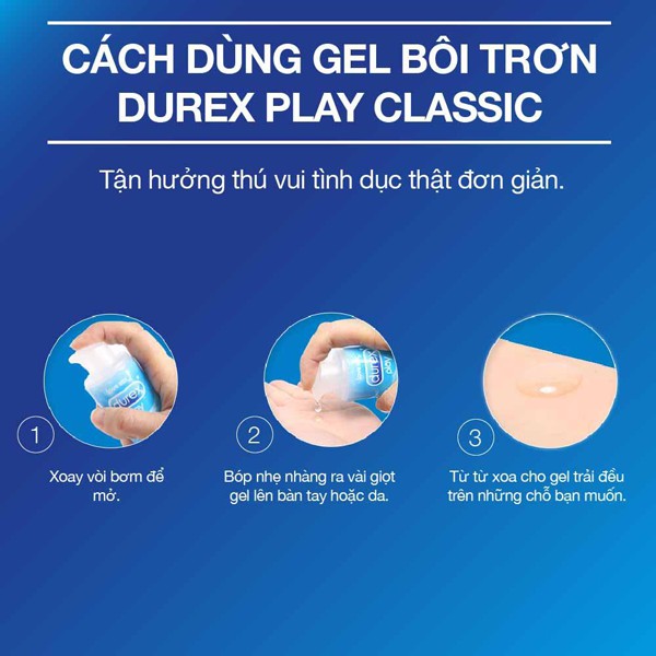 Gel bôi trơn Durex Play Classic 100 ml