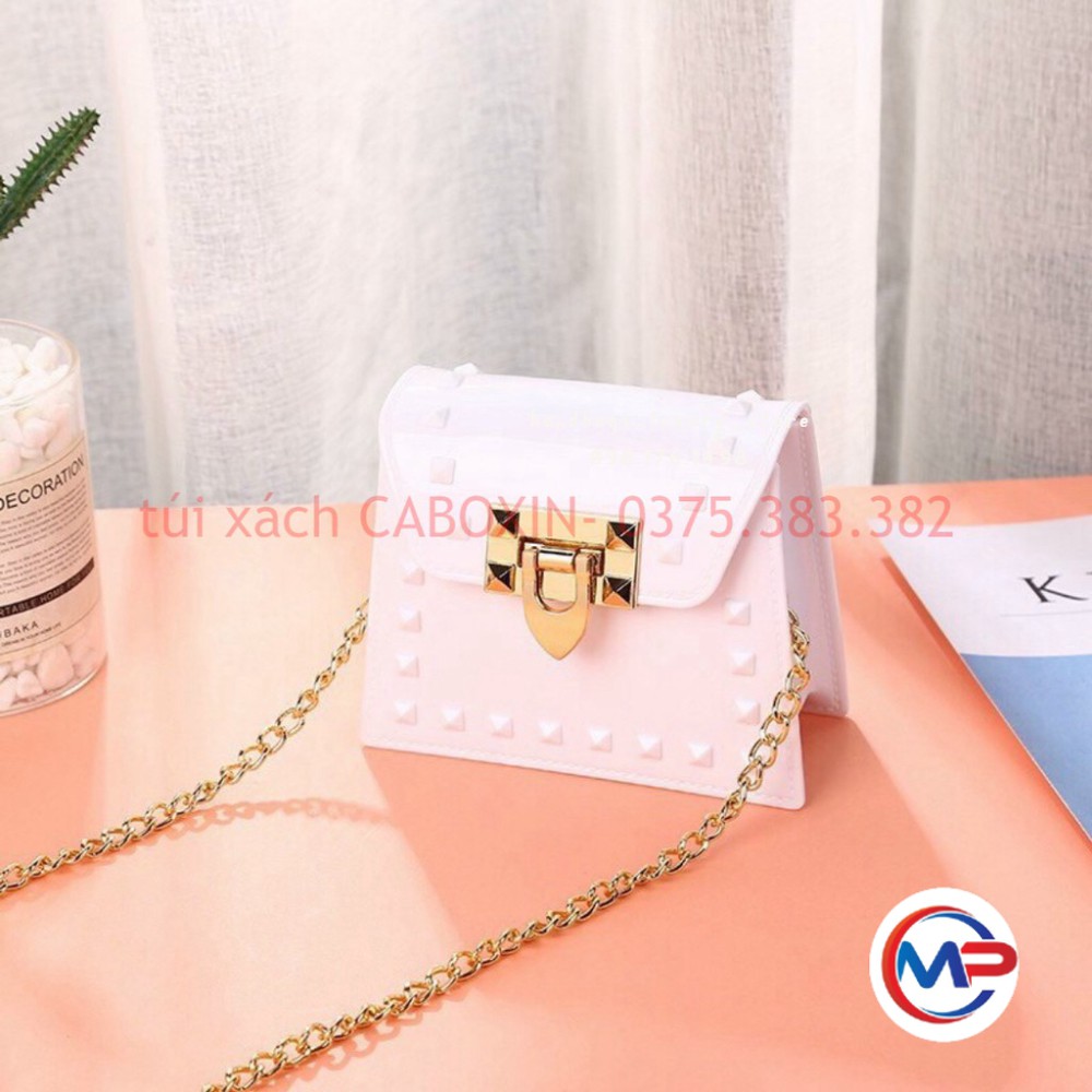 túi xách valenxiaga size mini chất liệu silicol  -CABOXIN tuyển sỉ toàn quốc