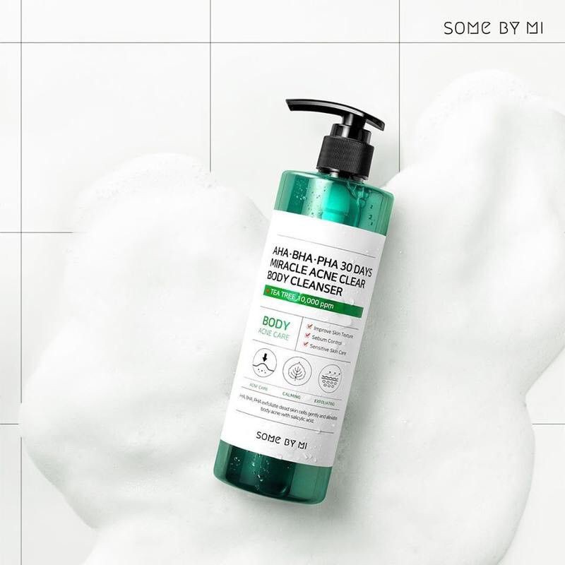 [Rẻ Nhất HCM] Sữa Tắm Some By Mi AHA-BHA-PHA 30 Days Miracle Acne Clear Body Cleanser 400g