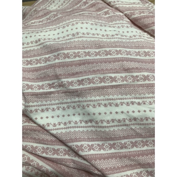 Thun cottonco giãn 4 chiều sọc hồng