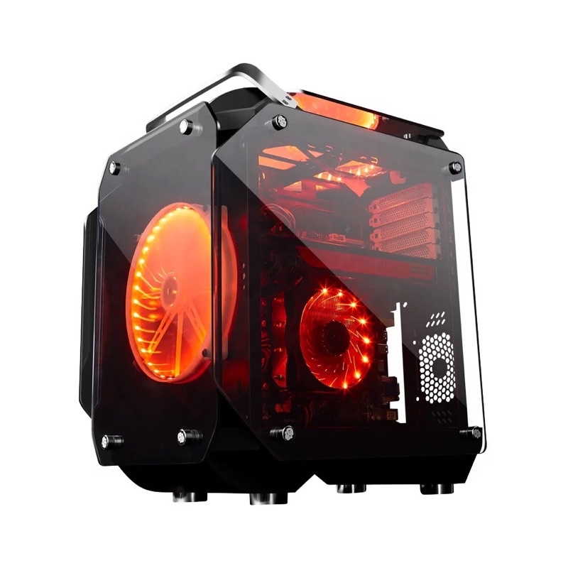 Vỏ máy tính pc JG31 đẹp chất cho game thủ kính cường lực siêu bền