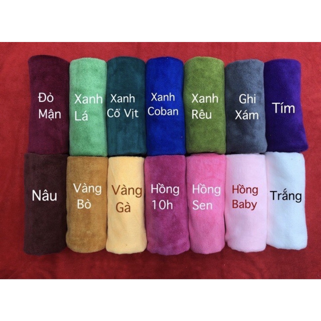 Combo 100 chiếc khăn chuyên dụng cho tiệm nail, làm móng, lau dọn 25x50cm