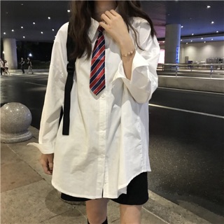 Order áo sơmi ulzzang kèm cà vạt