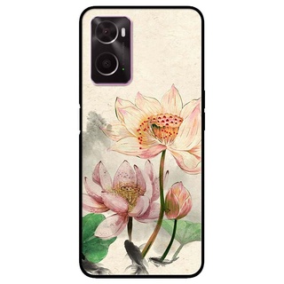 Ốp lưng dành cho oppo a36 / a76 - a16 - a16k - a54 - a74 - a94 mẫu hoa sen