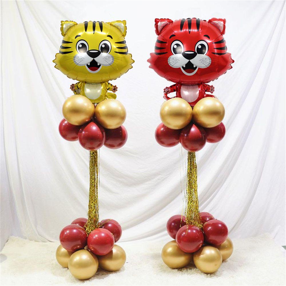 Bong Bóng Lá Nhôm Hình Hổ Trang Trí Năm Mới Phong Cách Trung Hoa