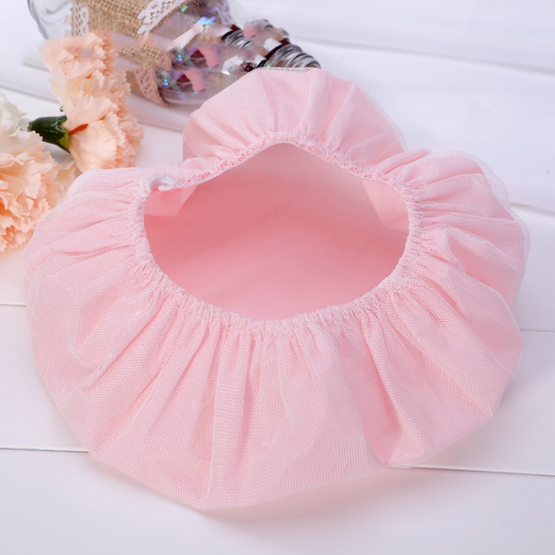 Mũ Tắm PE Dày Dặn Chống Thấm Nước Màu Sắc Xinh Xắn Tiện Dụng