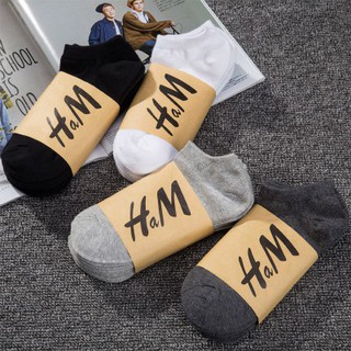 Set 10 đôi tất nam cổ ngắn thấm hút mồ hôi