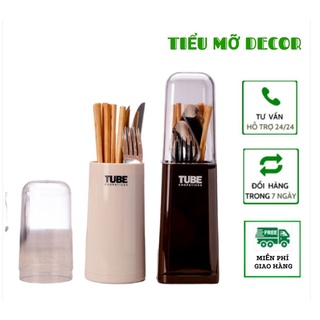 Hộp đựng đũa tube chopstics , ống đựng đũa có nắp dậy chống bụi cho nhà bếp