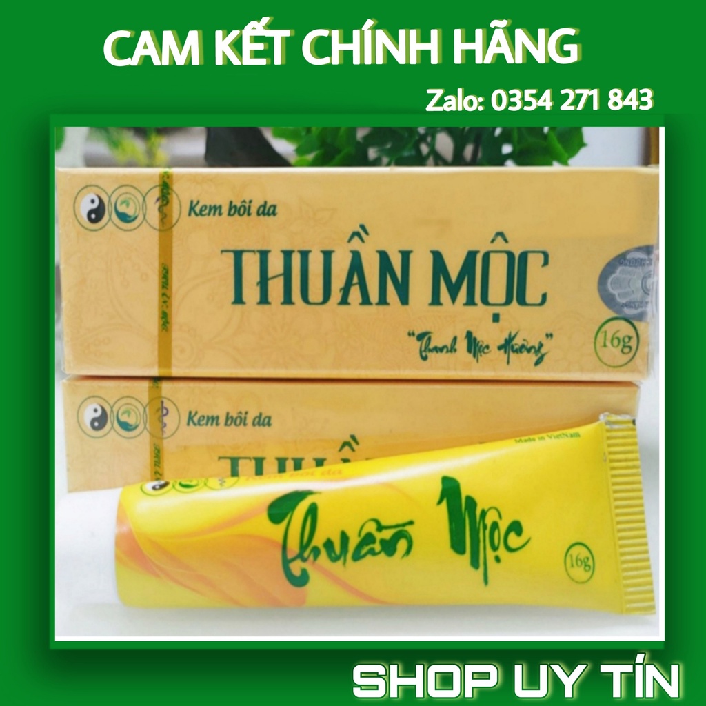 Kem bôi da thuần 16gr mộc - Cam kết chính hãng