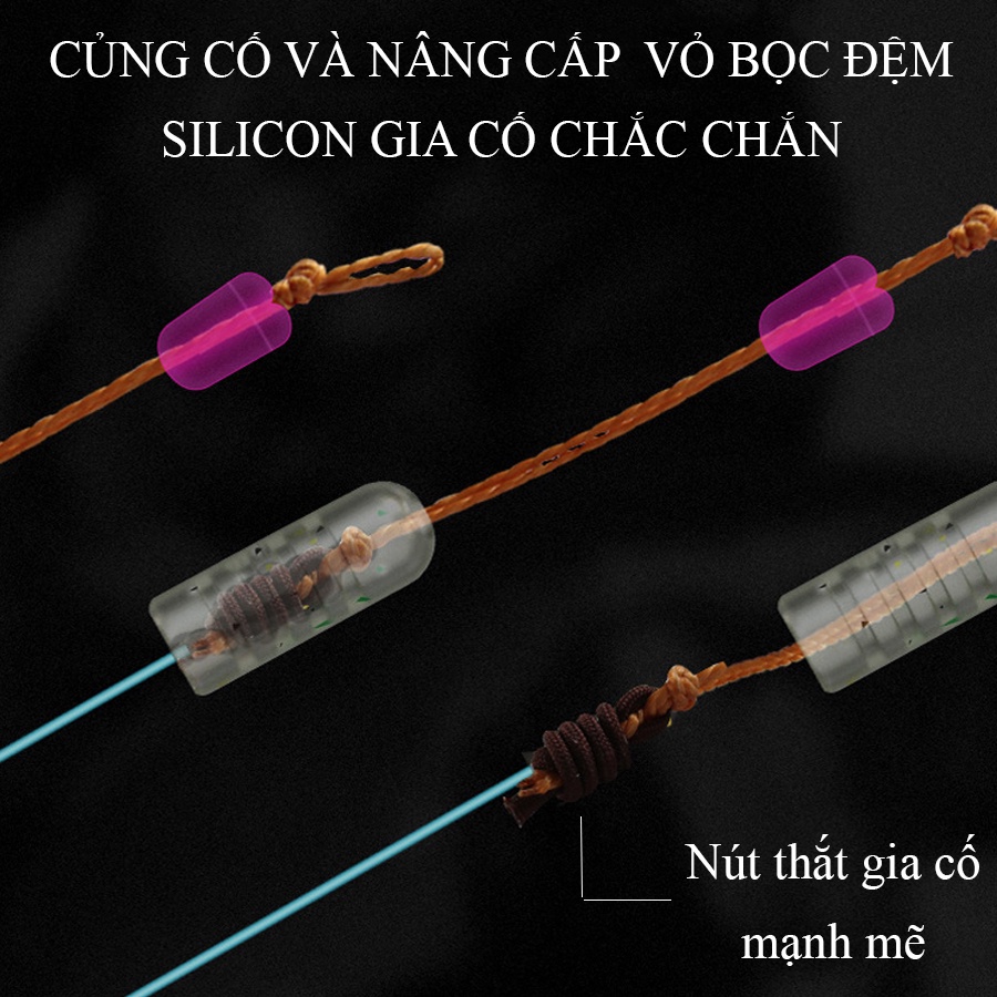 Gói Phụ Kiện Câu Đài Silicon Cao Cấp PK-13