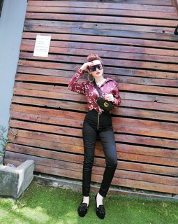 SET ÁO SƠ MI + QUẦN LEGGING DÂY KÉO