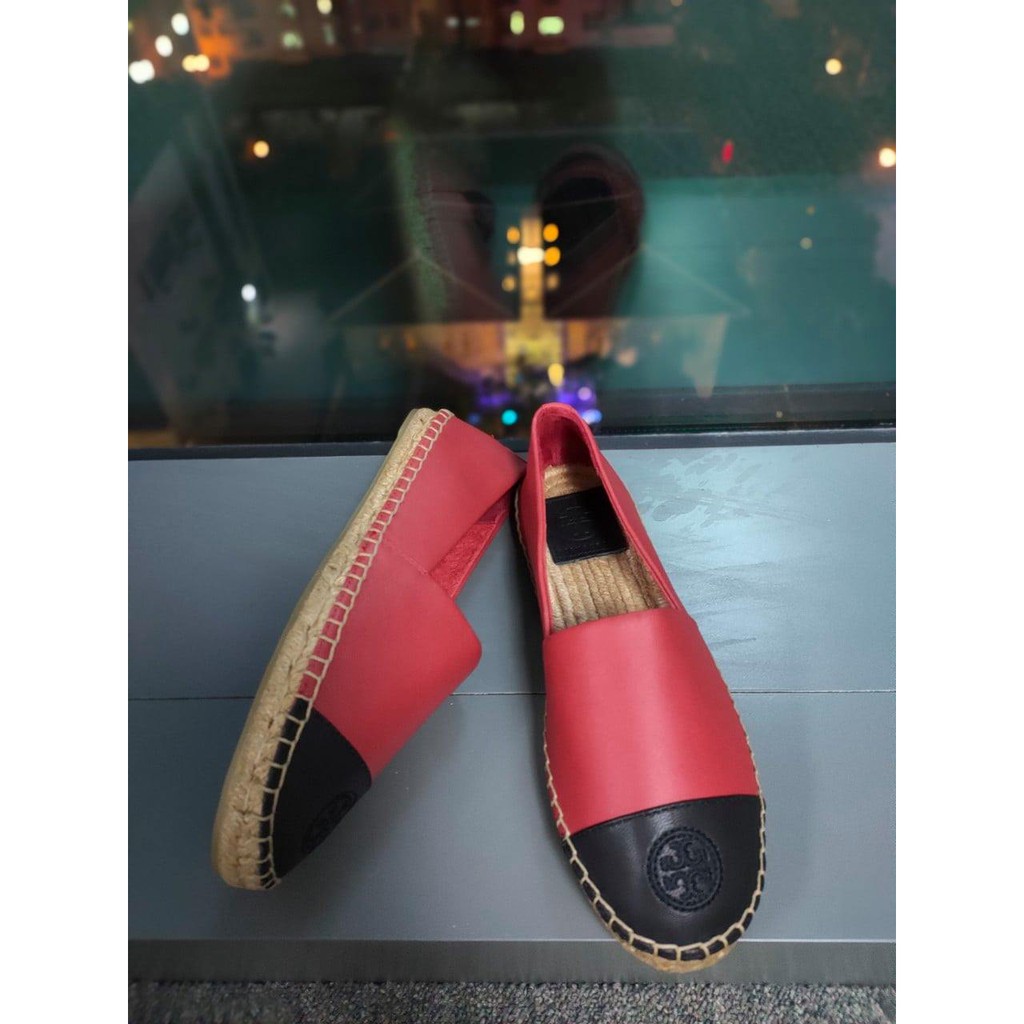 Giày Slip on Tory Burch, authenic -TORY BURCH INES ESPADRILLE