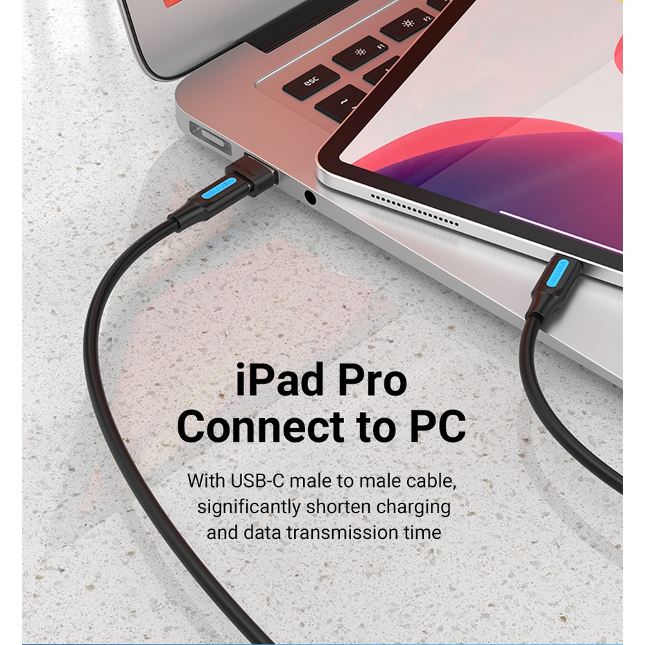 Vention Cáp Chuyển Đổi USB 3.0 2.0 Male Sang Type-C Female Cho Notebook