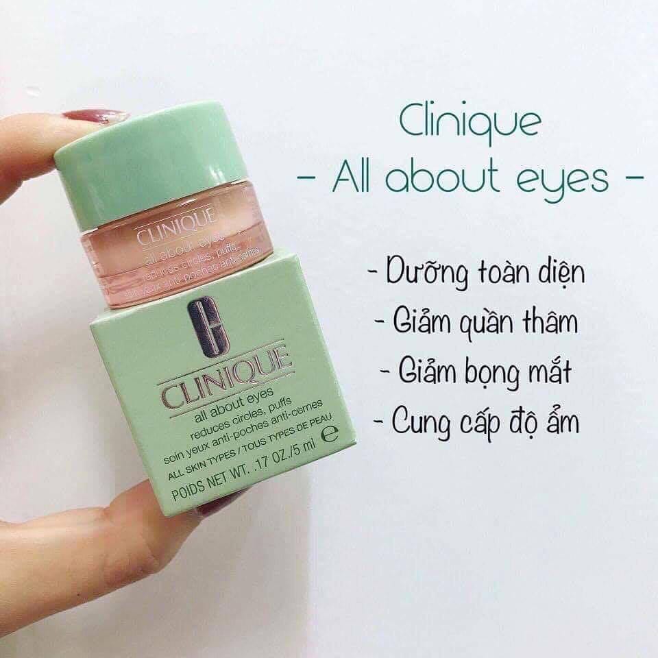 Kem Dưỡng Chống Thâm Quầng Vùng Mắt Clinique All About Eyes 5ml