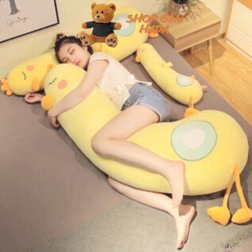 Gấu Bông Con Vịt Vàng Size Đủ Size, Gối Ôm Hình Thú Con Gà ,Con Vịt Vàng