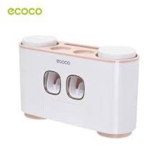 Bộ nhả kem đánh răng kèm 4 cốc ecoco e1802