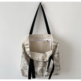Túi xách canvas phong cách Hàn Quốc cho nữ