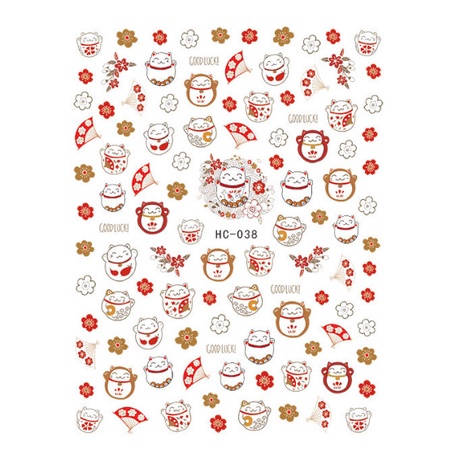 Sticker trang trí nail đáng yêu