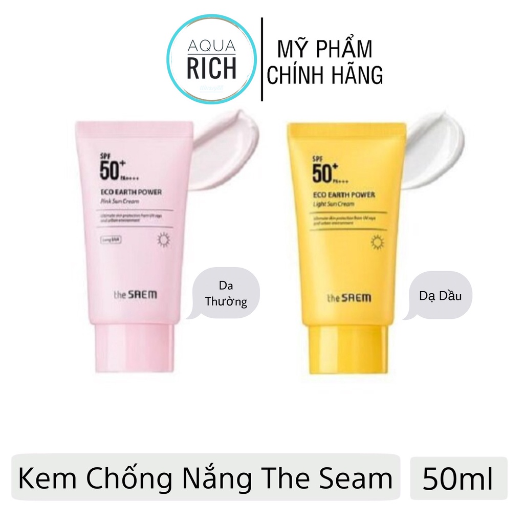 Kem Chống Nắng The Saem + ecosy + ecotop