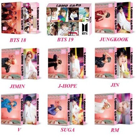 hình ảnh lomo BTS-PERSONA nhóm và thành viên 1 hộp 30 tấm