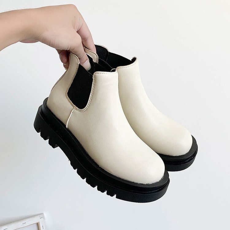 Giày boot cao gót cổ thấp co giãn thời trang cho nữ | BigBuy360 - bigbuy360.vn