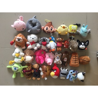 Set gấu bông 30con 250k size 10-15cm