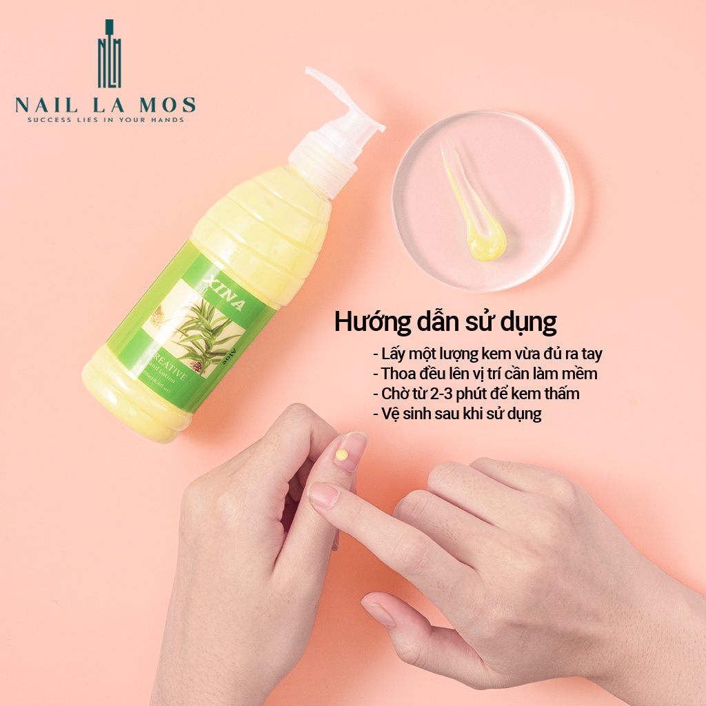 Kem mềm da nail Xina chính hãng - Kem làm mềm da cải thiện tình trạng thô ráp, sần sùi