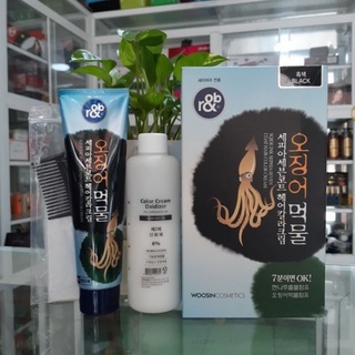 THUỐC NHUỘM TÓC THẢO DƯỢC HÀN QUỐC r&b(NHUỘM PHỦ BẠC TÓC), TỰ NHUỘM TẠI NHÀ