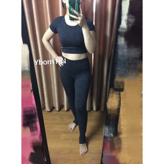 Crop tay con đen tuyền size M