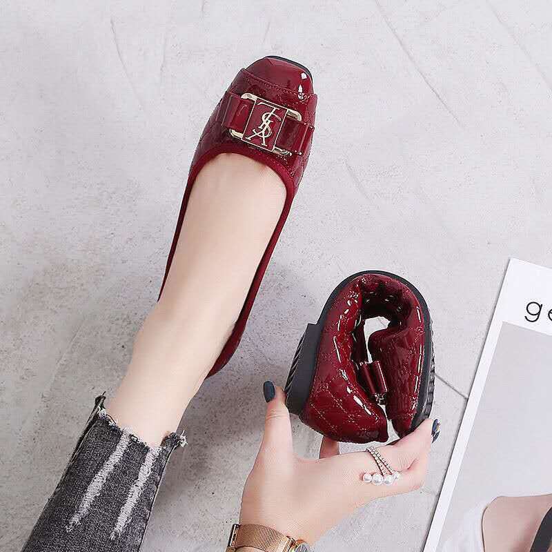 Giày Búp Bê Da Mềm Thời Trang Dành Cho Nữ