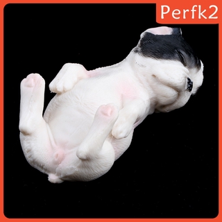 Simulation Sleeping Little French Bulldog Dog Animals Action Figure Pet Dog