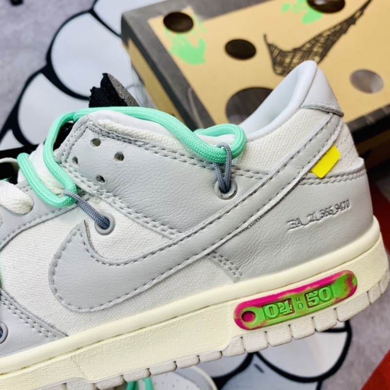 Hàng chuẩn | Giày Sb off white cổ thấp nam nữ