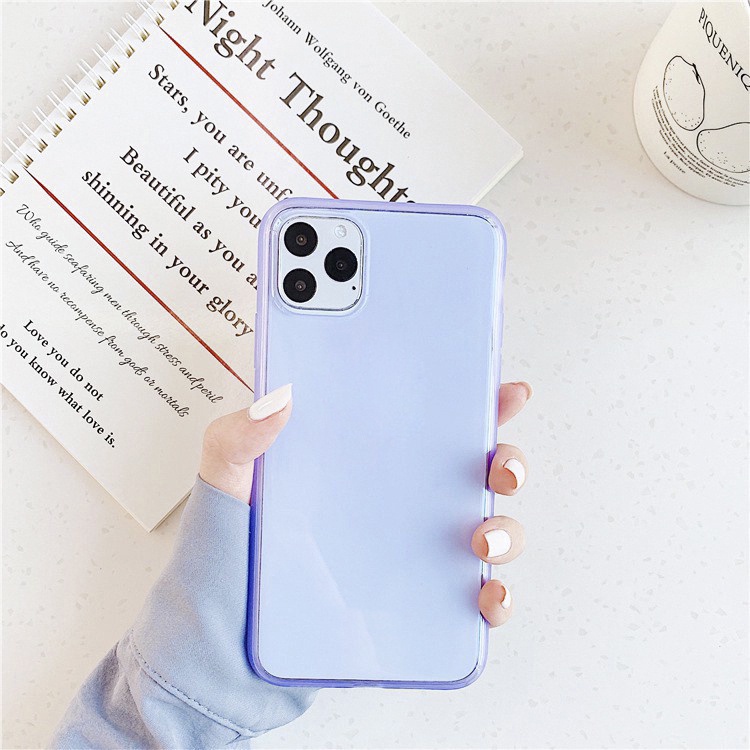 Ốp lưng iphone Pastel siêu dày viền mờ 6/6plus/6s/6splus/7/7plus/8/8plus/x/xs/11/12/13/14/pro/max/promax/plus/shin/case