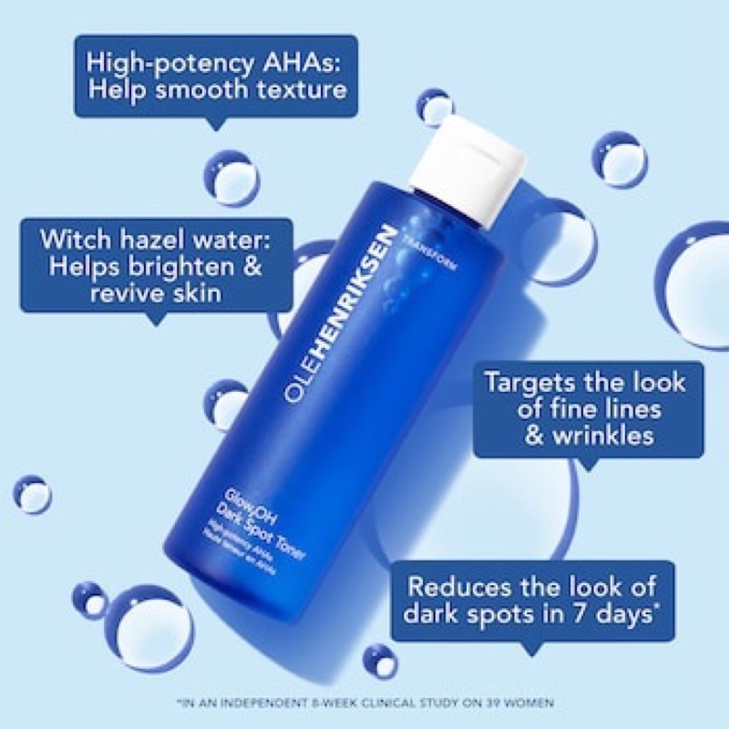 Ole Henriksen - Nước hoa hồng làm sáng da, mờ thâm nám Glow2OH™ Dark Spot Toner