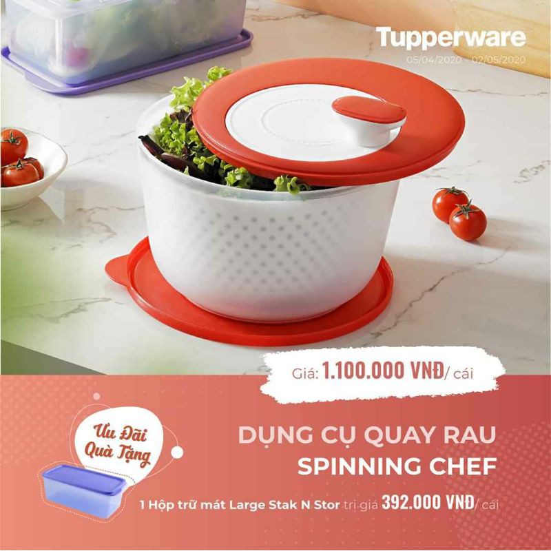 rổ quay rau Spinning Chef