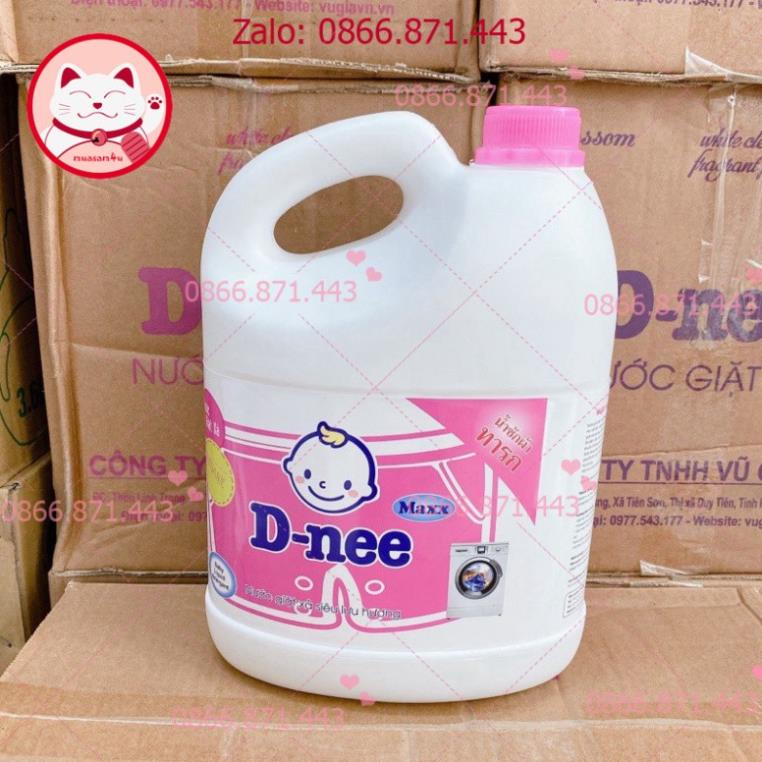 ⚡𝐅𝐑𝐄𝐄𝐒𝐇𝐈𝐏⚡ Nước giặt D-nee 4 màu 1 thùng 4 can.