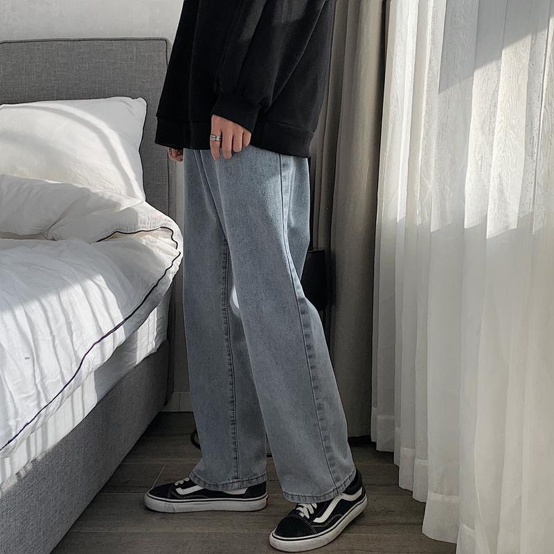 Quần Jean baggy nam , jeans unisex - Quần bò dáng suông rộng Style Hàn Quốc | BigBuy360 - bigbuy360.vn