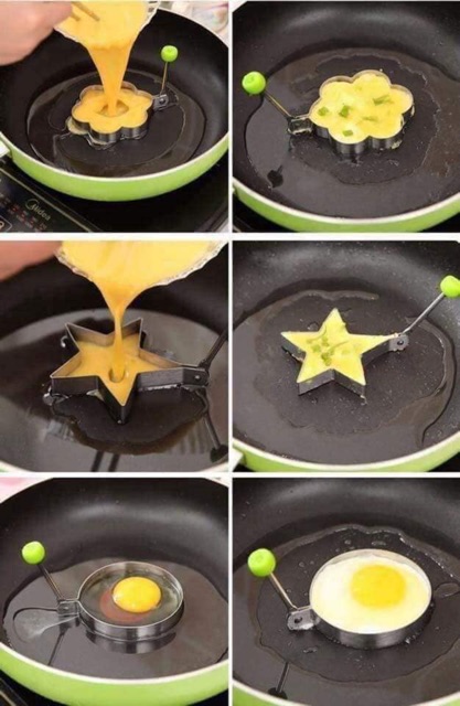 Set 4 khuôn đổ trứng