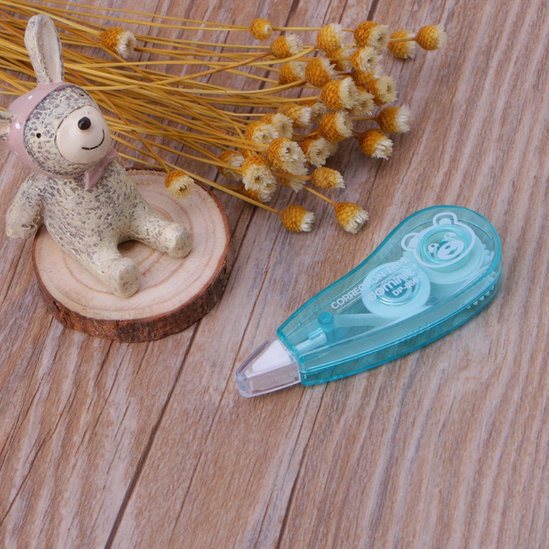 Bút xóa kéo màu trắng cao cấp thiết kế vỏ trong suốt dễ sử dụng chống đứt dành cho văn phòng trường học