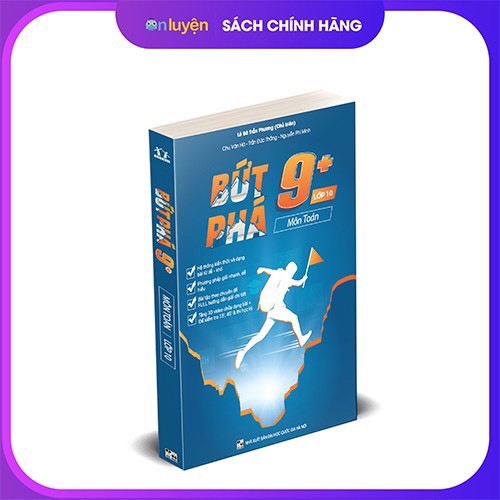 Combo 3 cuốn Sách bứt phá 9+ môn Toán, Lí, Hóa lớp 10