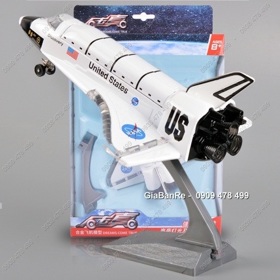 Mô Hình Kim Loại Tàu Vũ Trụ Con Thoi Nasa Discovery – Có Đèn Âm Thanh - 7783
