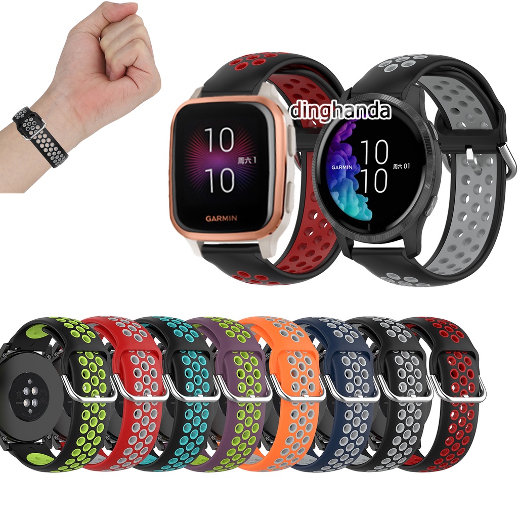 Dây Đeo Silicon Thay Thế Cho Đồng Hồ Thông Minh Garmin Venu Sq