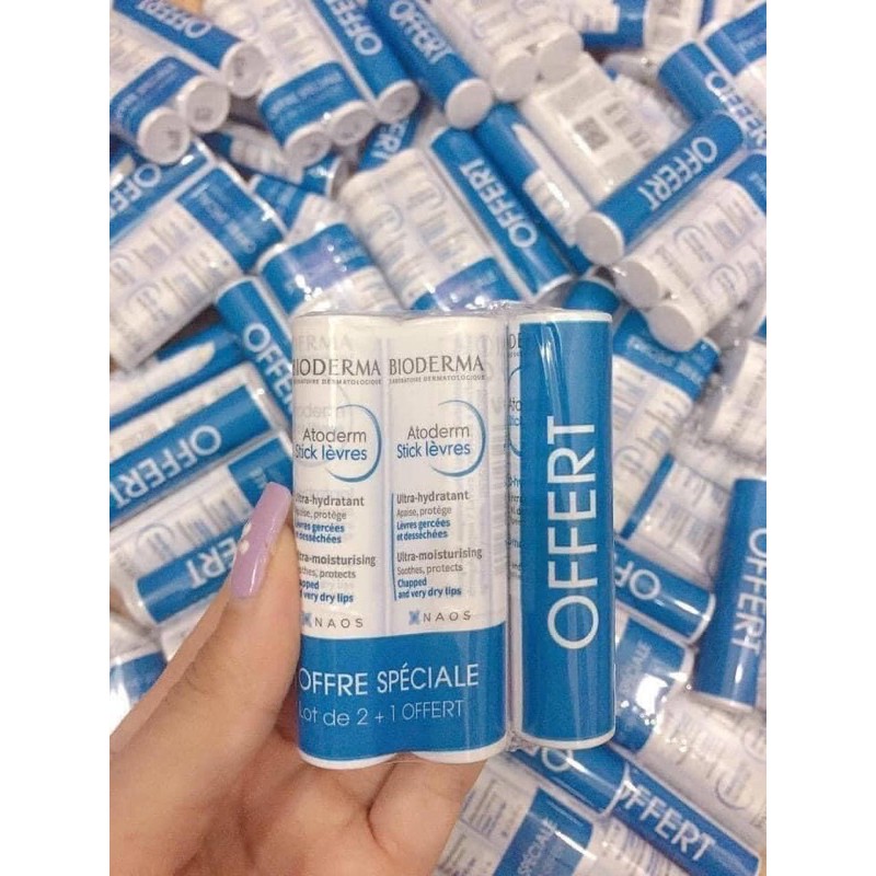 Son Dưỡng Môi BIODERMA Sản Phẩm Tốt Cho Môi 3.5gr Son dưỡng môi Bioderma Pháp loại 3,5 gram giúp mềm môi, sáng môi | BigBuy360 - bigbuy360.vn